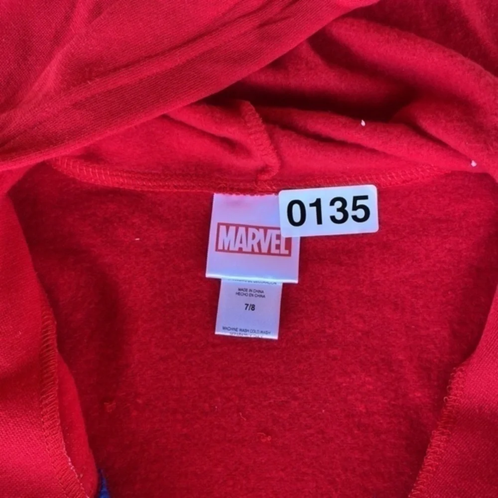 Marvel jacket girls size‎ 7/8